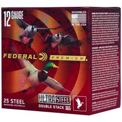 FED ULT STL 12GA 3″ 1.25OZ #3/#5 25