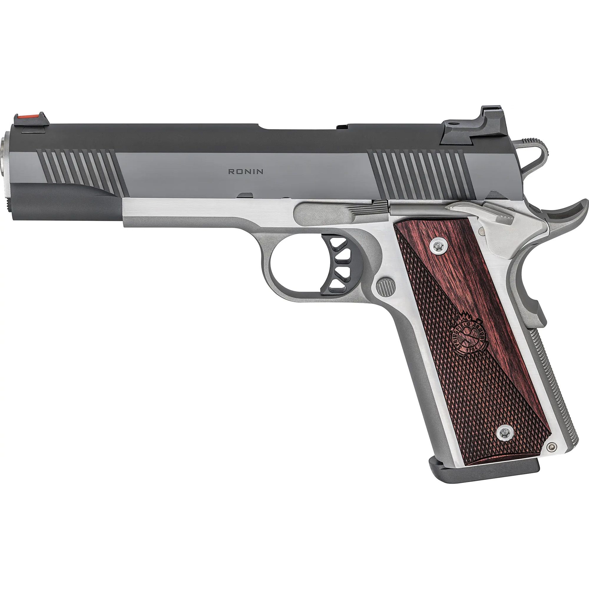 SPRGFLD 10MM RONIN 5″ STS/BLK 8RD