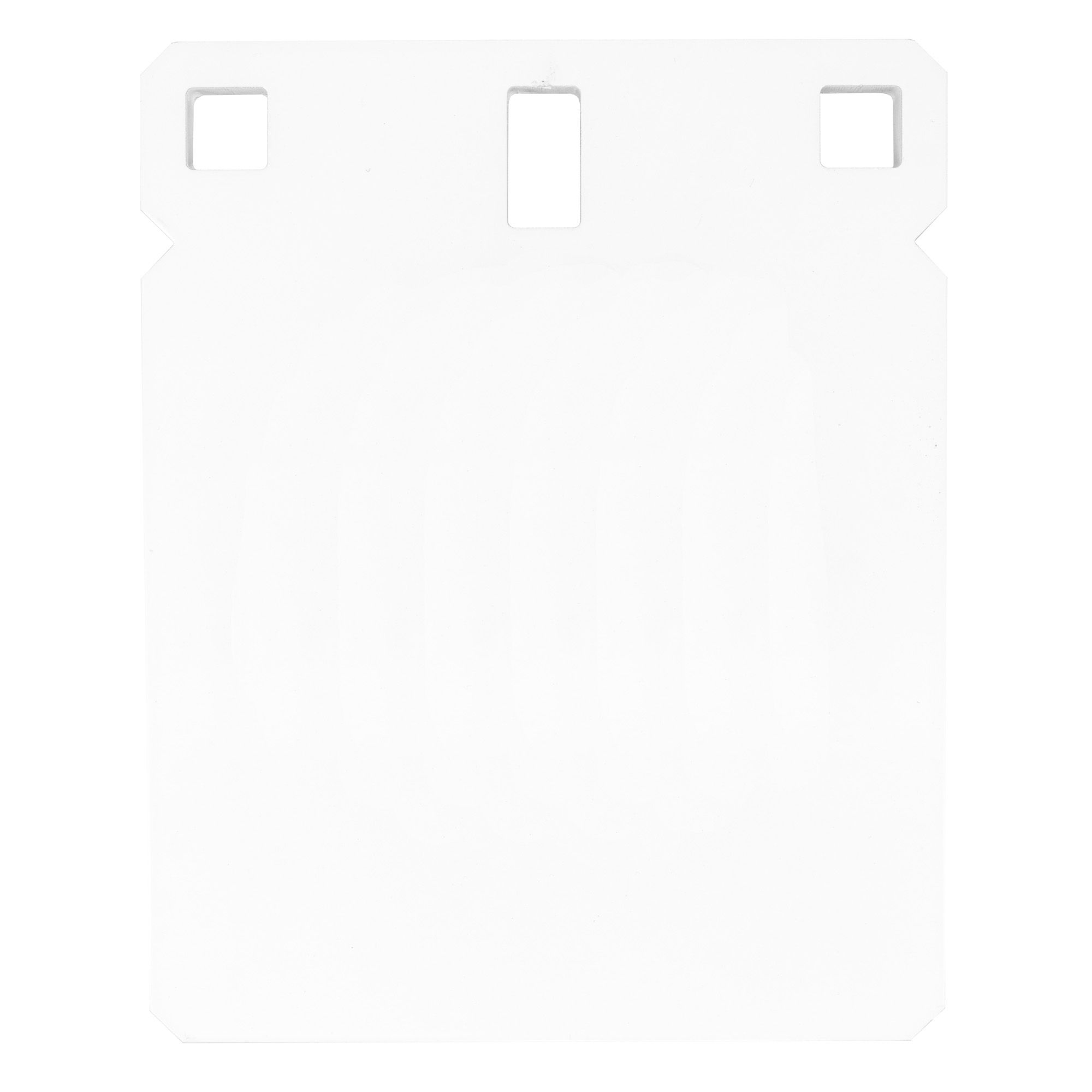 B/C 6″ 3/8″ STEEL TRGT SQUARE PLATE