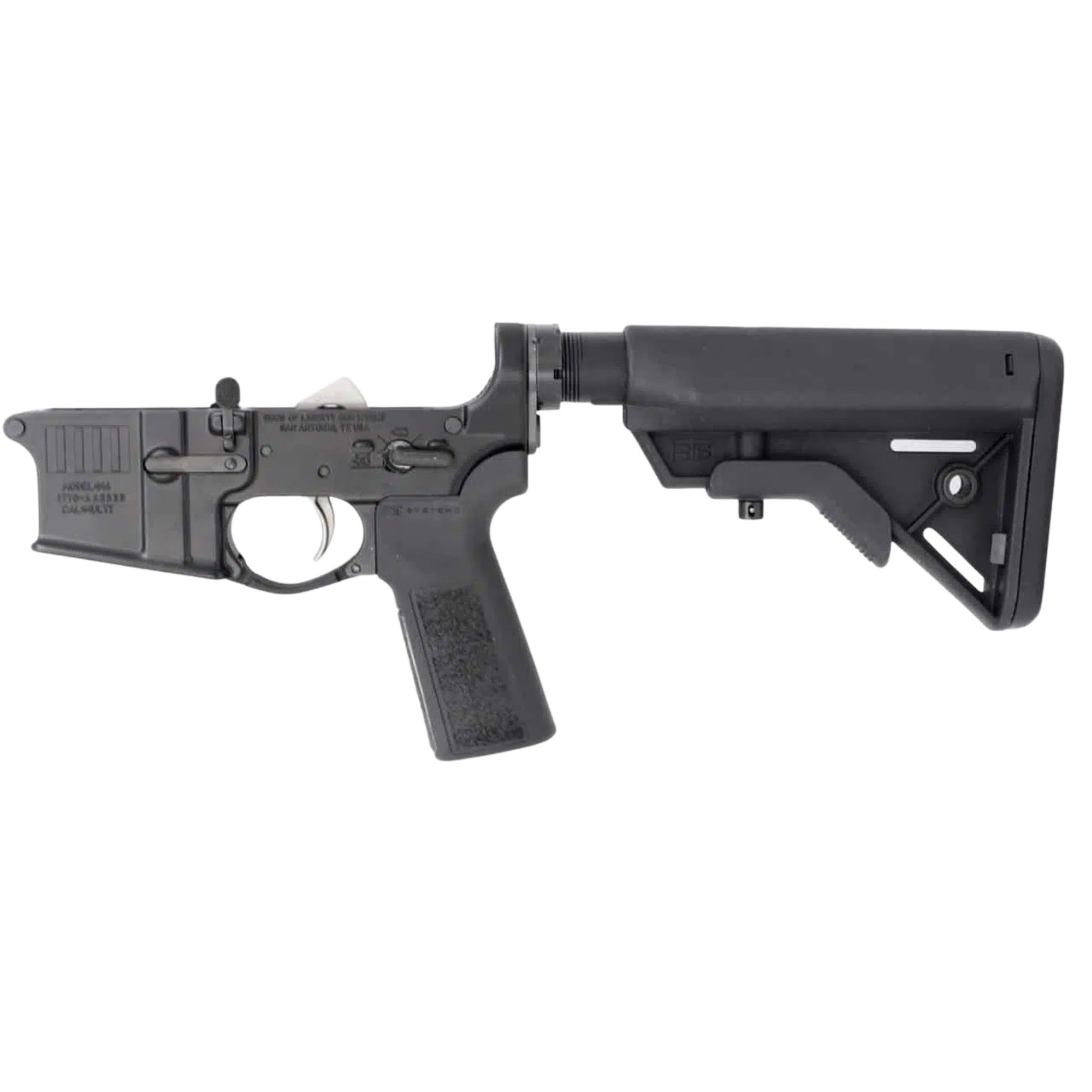 SOLGW M4 LOWER LFT A5 BRAVO B5 BLK