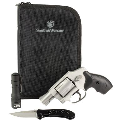 S&W 642 38SPL+P 1.88″ STS BUNDLE