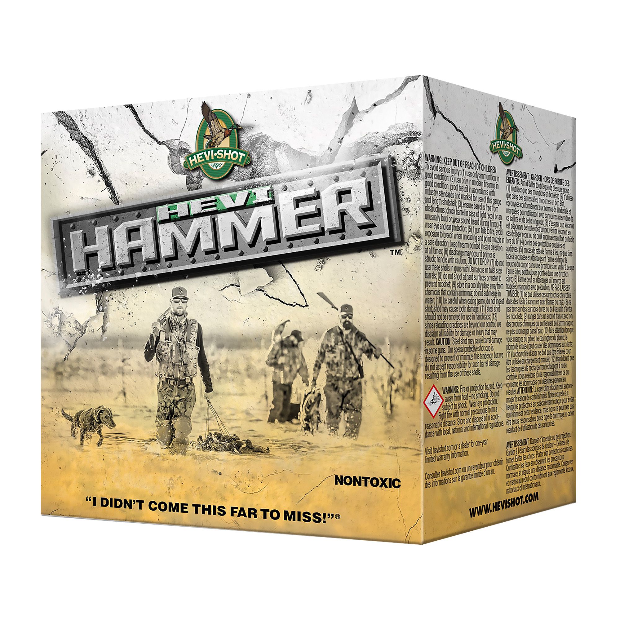 HEVI HAMMER 20GA 3″ #2 25/250
