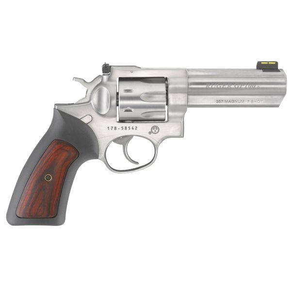 RUGER GP100 357MAG 4.2″ STN 7RD AS