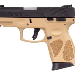 TAURUS G2C 9MM 3.2″ 12RD TAN/BLK