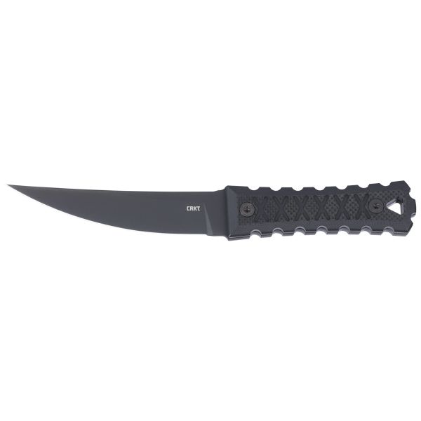 CRKT HZ4 4.76″ PLN EDGE BLK W/SHEATH