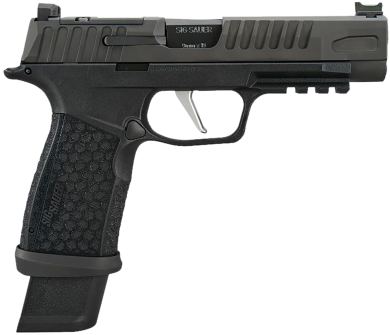 Sig Sauer 365XF9BFO10 P365 Fuse Compact Frame 9mm Luger 10+1 4.30″ Black Nitron Optic Ready/Serrated Stainless Steel Slide Polymer Grip