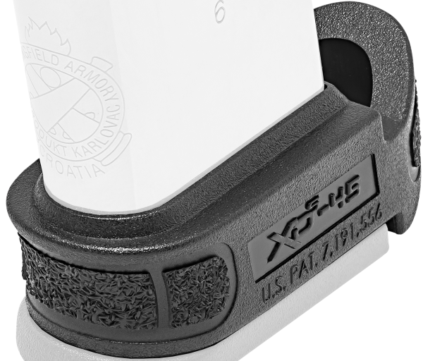 Springfield Armory XDG5005 Mag Sleeve  made of Polymer with Black Finish & 1 Piece Design for 45 ACP Springfield XD Mod.2 Magazines