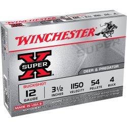 WIN SUPER-X 12GA 3.5″ 4 BUCK 5/250