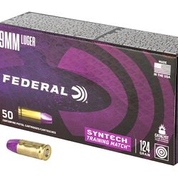 FED AE 9MM 124GR TRN MTCH TSJ 50/500