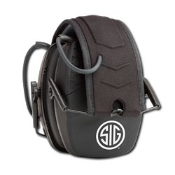 AXIL SIG TRACKR BLU TAC EARMUFFS BLK