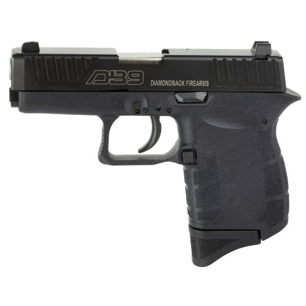 DBF DB9 9MM 3″ 6RD BLK