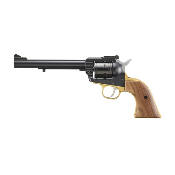 RUGER SPR WRNGLR 22LR 6.5″ 6RD BRASS