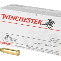 WIN USA 38SPL 125GR JSP 50/500