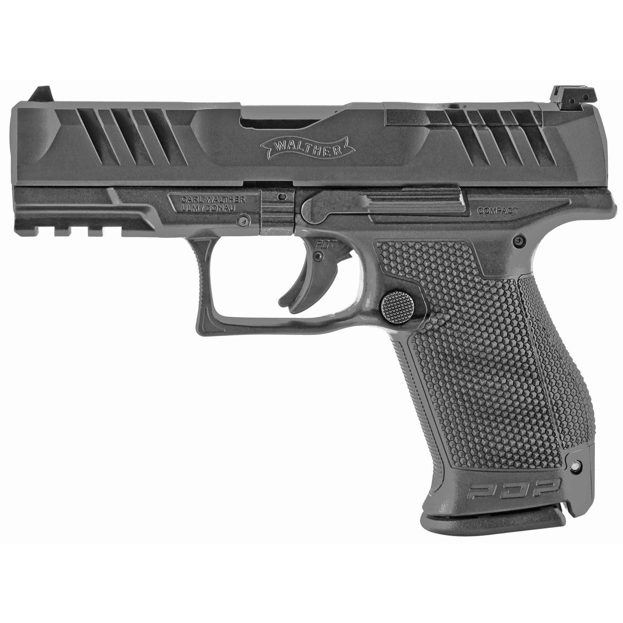 WAL PDP CMPCT 9MM 4″ 15RD BLK OP RDY