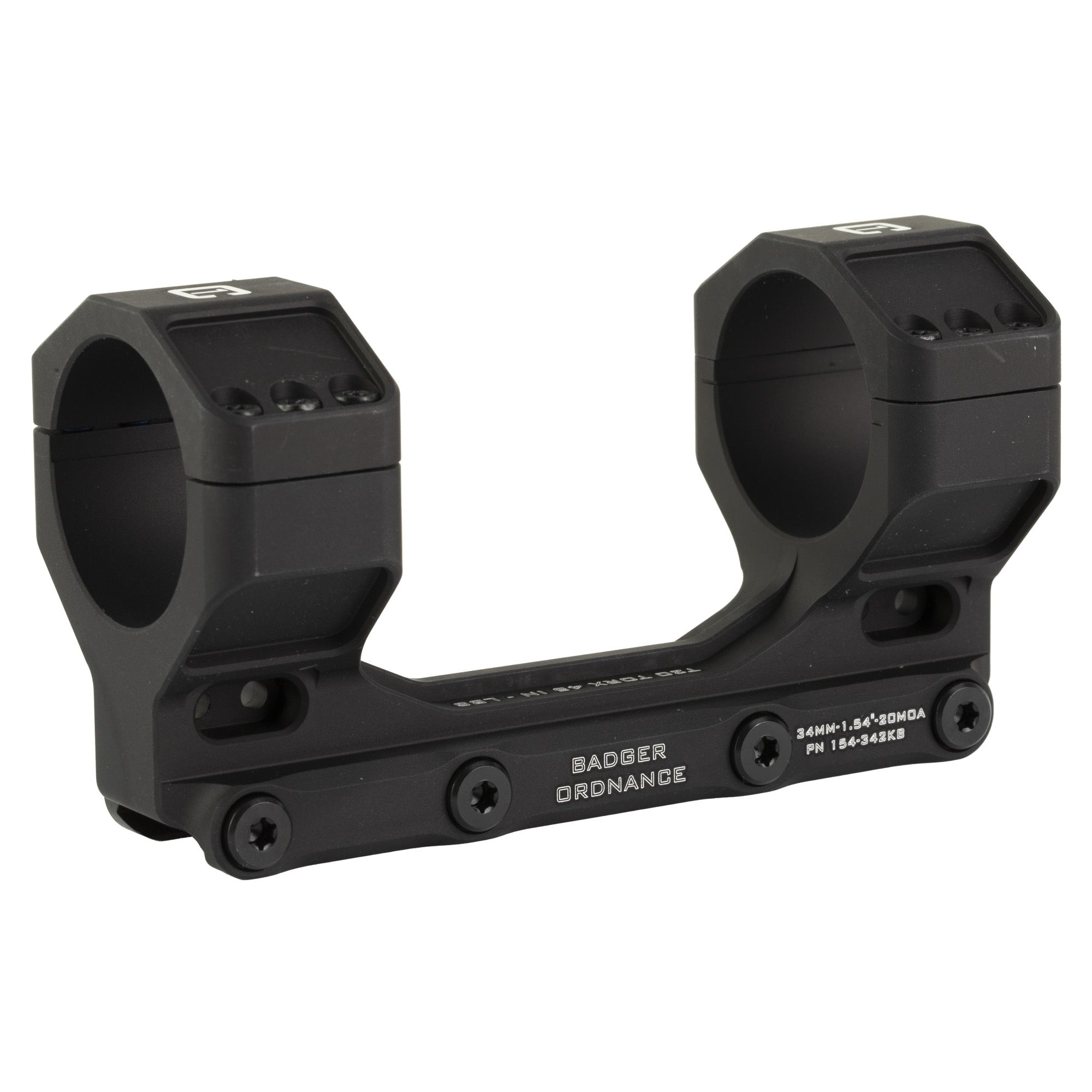 BADGER COMM MAX 34MM 1.54″ 20MOA BLK