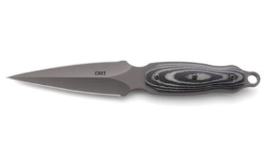 CRKT SHRILL 4.7″ DUAL PLN TITANIUM