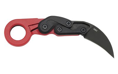 CRKT PROVOKE RED 2.47″ PLAIN EDGE