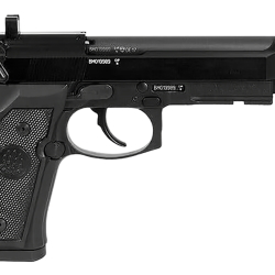Beretta USA J90A192FSRF19SK 92FSR  22 LR 15+1 5.30″ Steel Threaded Barrel, Black Burniton Serrated Steel Slide & Aluminum Frame w/Picatinny Rail & Beavertail *Features Suppressor Ready Kit