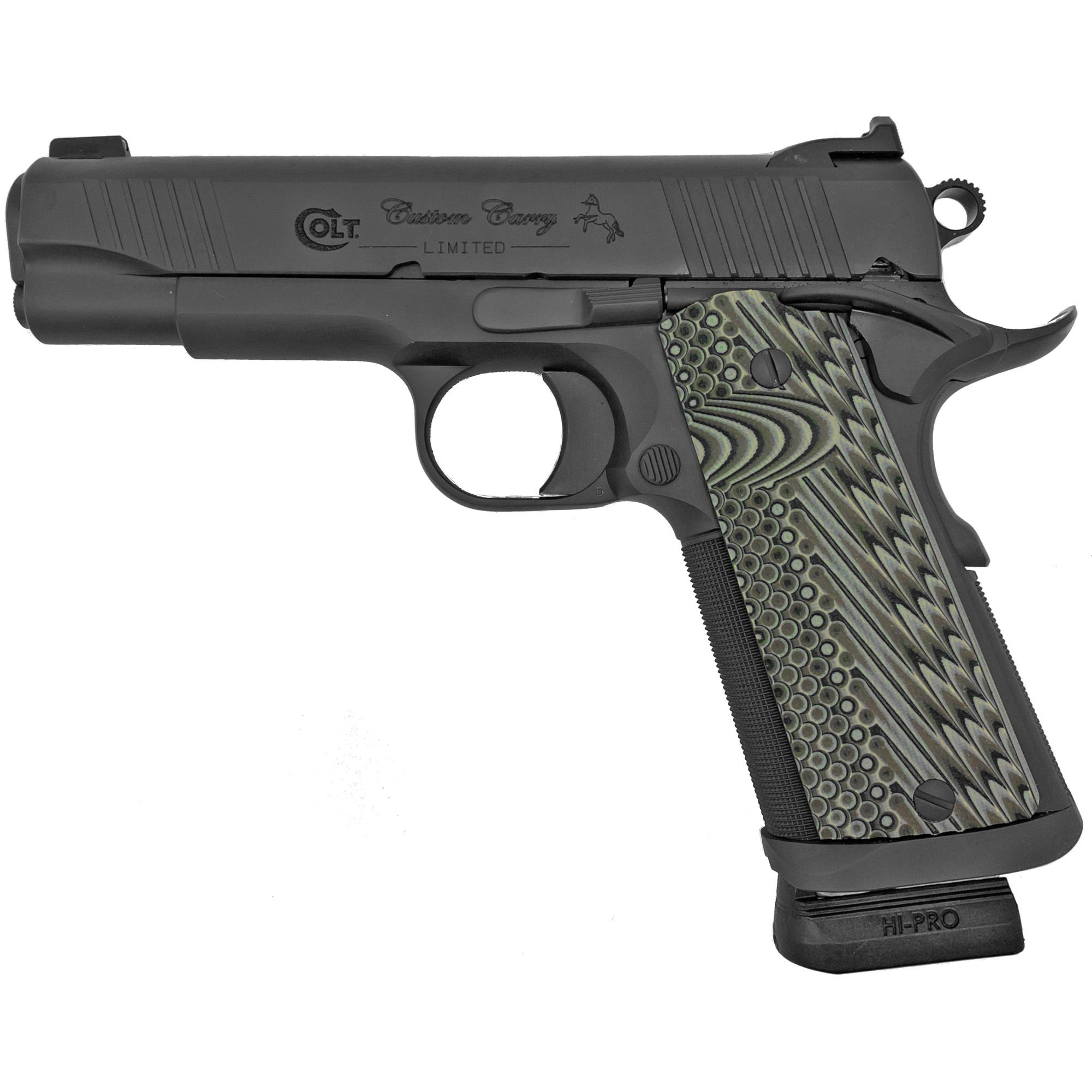 COLT CUSTOM CRRY 9MM 4.25″ 10RD SMK
