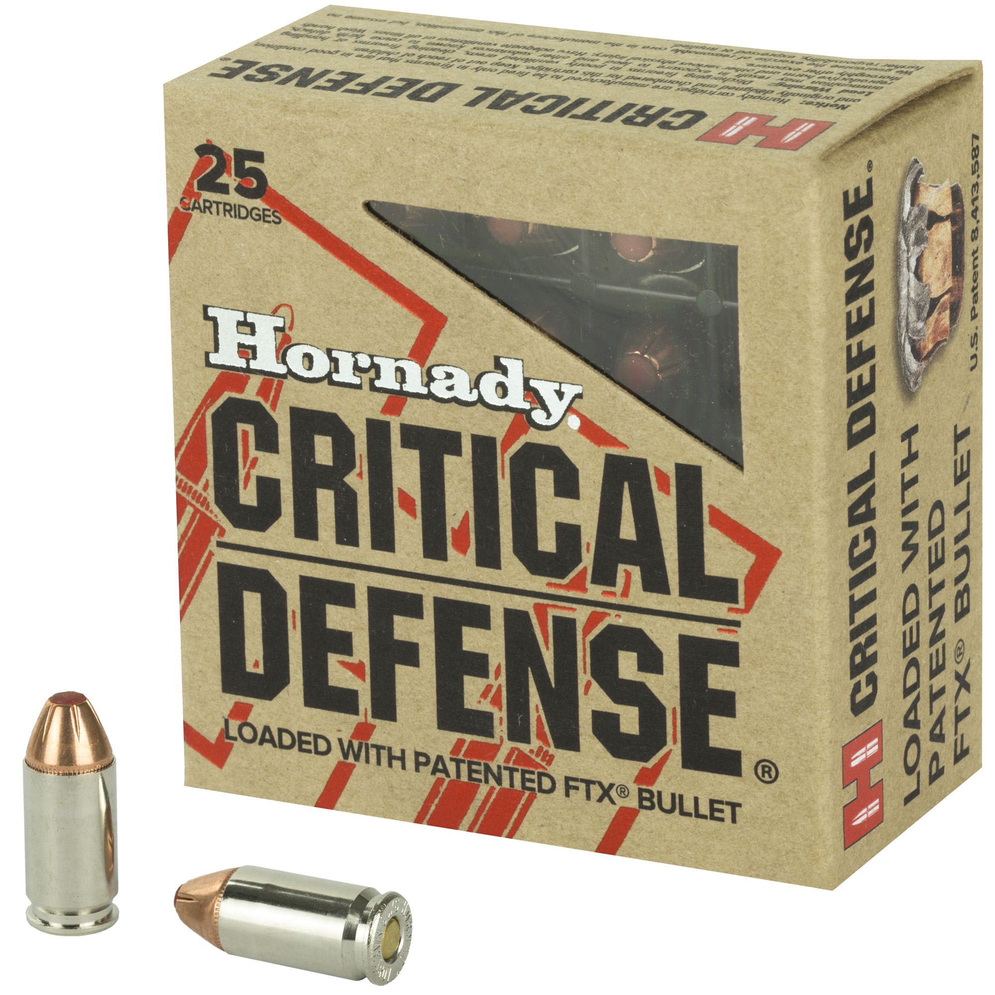 HRNDY CD 9X18MAK 95GR FTX 25/250