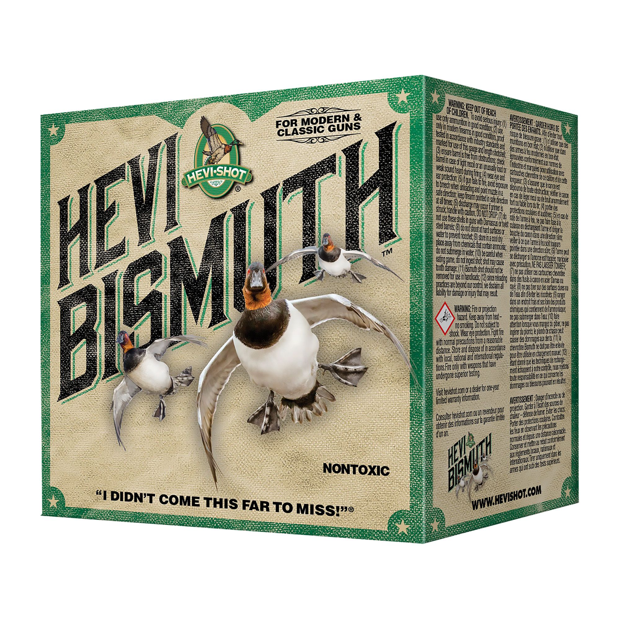 HEVI BISMUTH 12GA 3″ #4 25/250