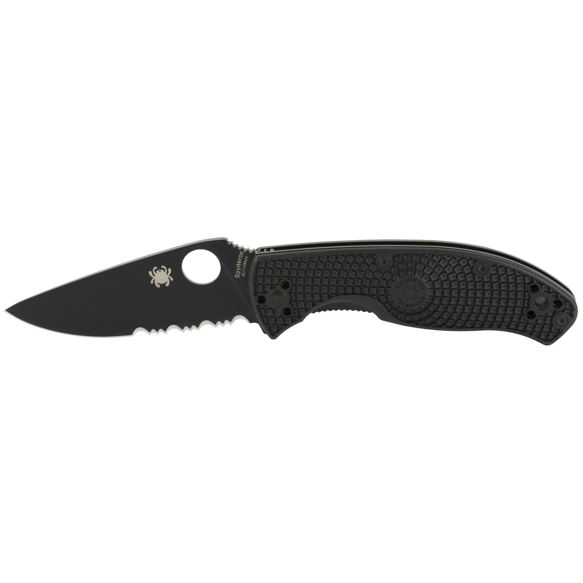 SPYDERCO TENACIOUS LTWGHT 3.39″ BLK