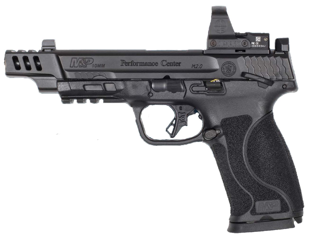 SW M&P M2.0 10MM 5.6 BLK PORTED DELTA 15RD