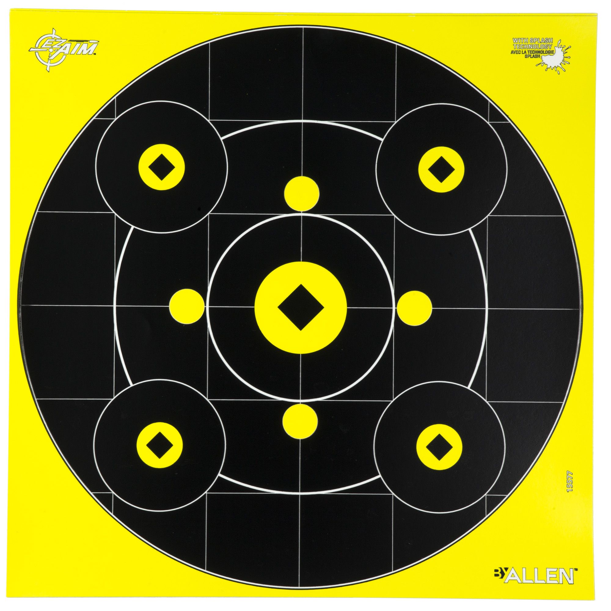 ALLEN EZ AIM SPLASH 12″BULLSEYE 12PK
