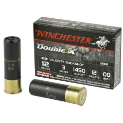WIN DBL X HV 12GA 3″ 00BK 12P 5/250