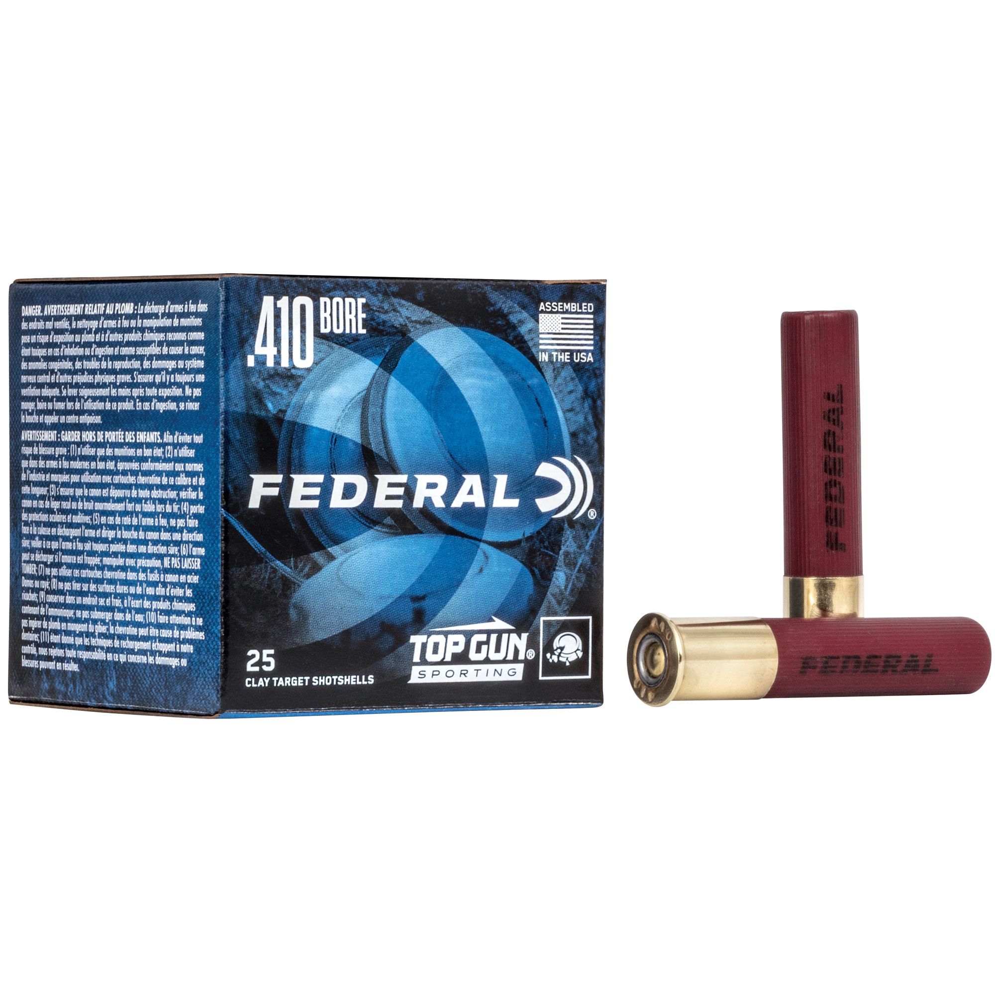 FED TOP GUN 410 2.5″ #7.5 25/250