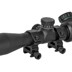 TRUGLO XTREME 4X32 MDOT IR RINGS BLK