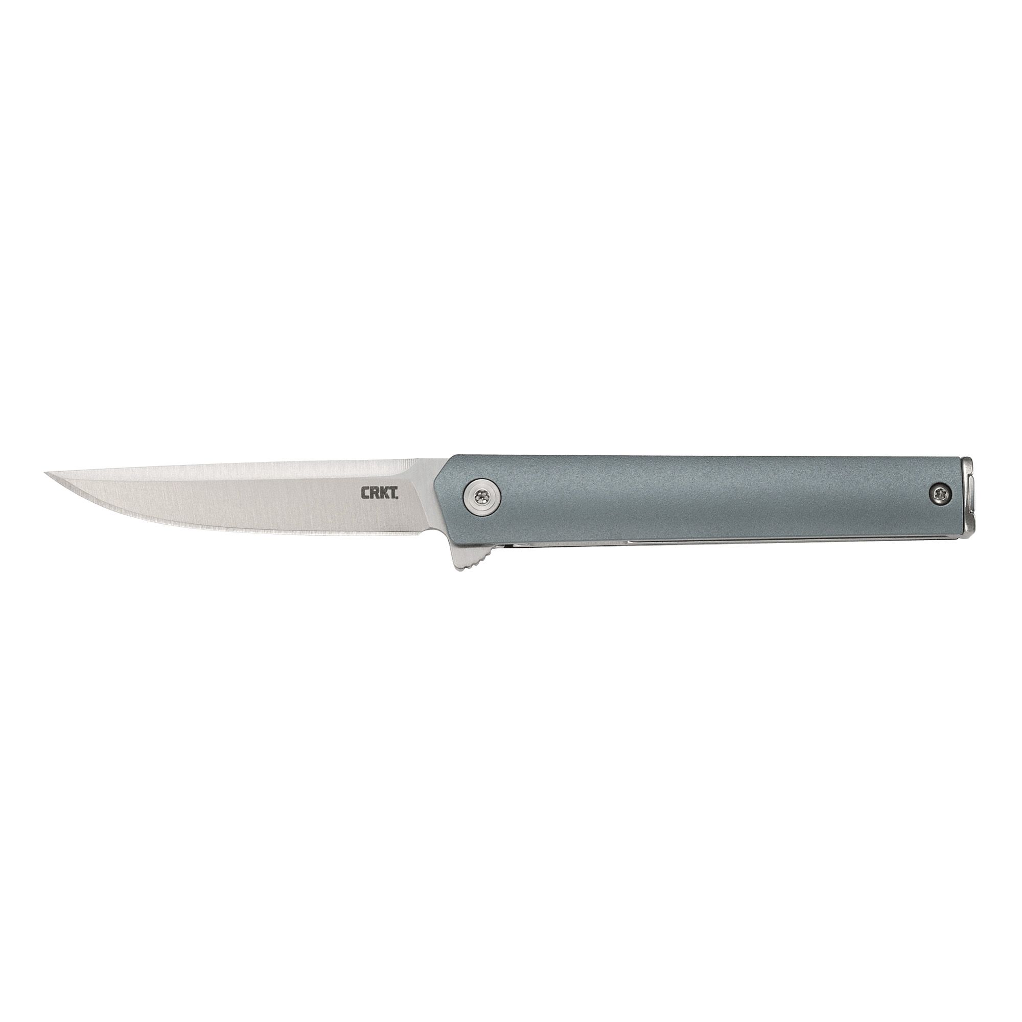 CRKT CEO COMPACT BLUE 2.61″ PLN EDGE