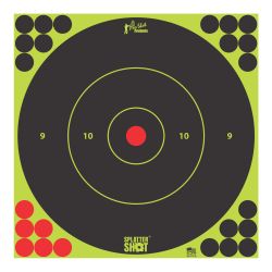 PRO-SHOT TARGET 12″ GRN BULLSEYE 5PK