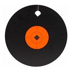 B/C 8″ GONG ONE HOLE 3/8″ AR500 STL