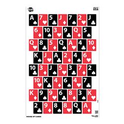ALLEN EZ AIM 23X35 HOUSE CARDS 3PK