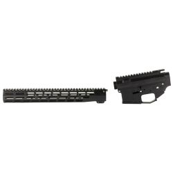 GGP AR15 BILLET RCVR SET W/15″ HG BK