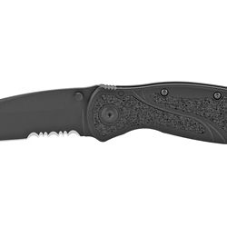 KERSHAW BLUR TANTO 3.4″ BLK/BLK SERR