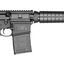Smith & Wesson 11532 M&P10 Sport OR 308 Win / 7.62x51mm NATO 16″ Black Armornite Barrel 20+1, Black Receiver, Black 6 Position Telescopic Stock, Polymer Grip, Manual Ambidextrous Safety On Lower
