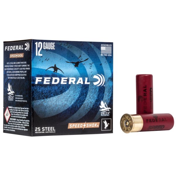 FED SPEED SHOK 12GA 3″ BB 25/250