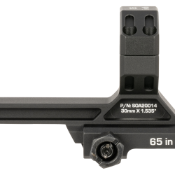 Sig Sauer Electro-Optics SOA20014 Alpha MSR Scope Mount/Ring Combo Black Anodized Aluminum 30mm Tube, 1913 Picatinny Rail Mount