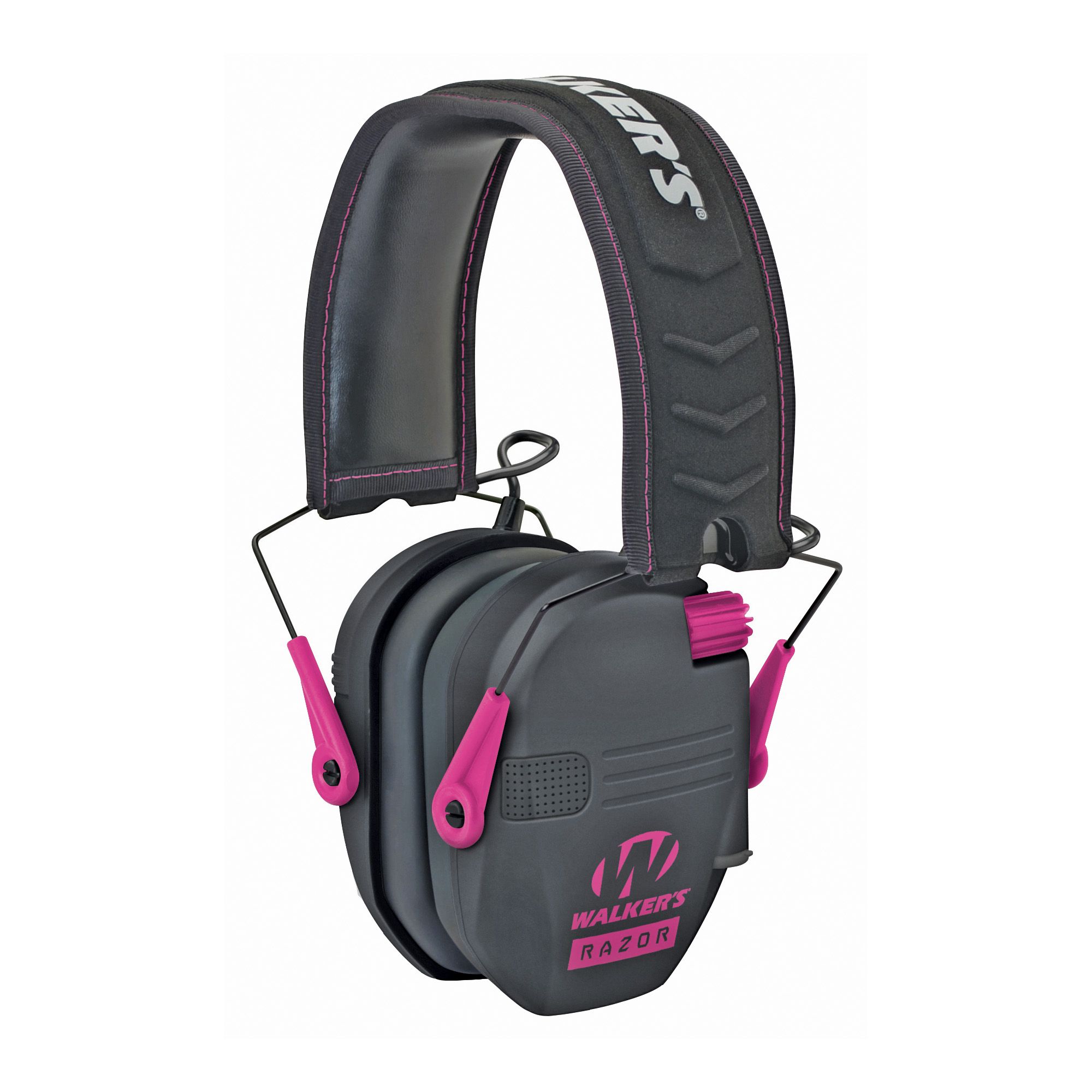 WALKER’S RAZOR SLM ELEC MUFF BLK/PNK
