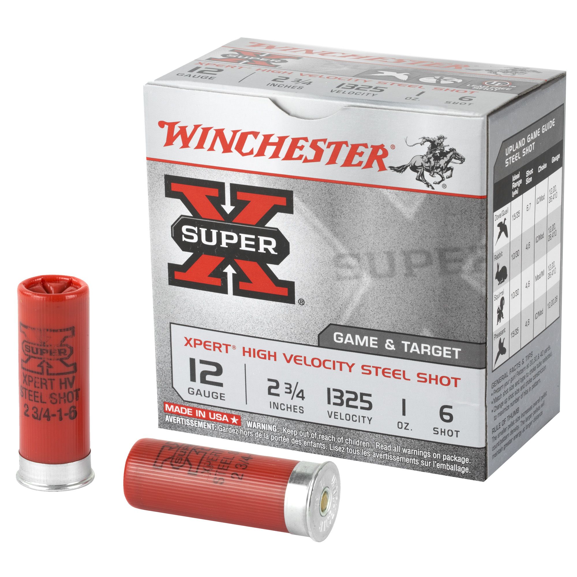WIN XPERT TRGT 12GA 2.75″ #6 25/250