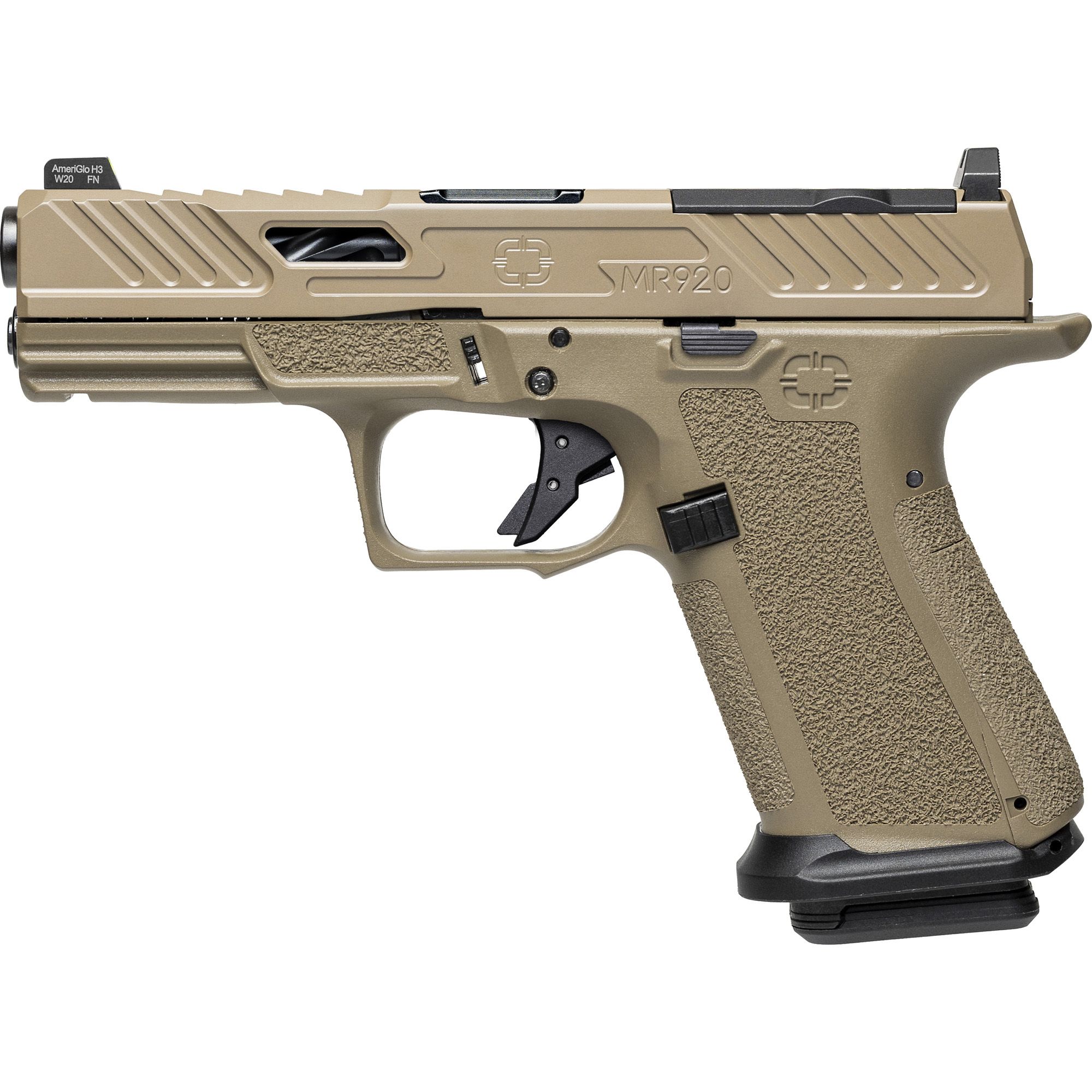 SHDW MR920 ELTE 9MM FDE 4″