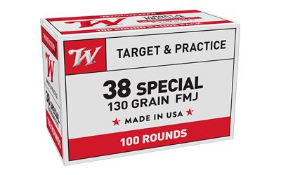 WIN USA TRGT 38SPL 130GR FMJ 100/500