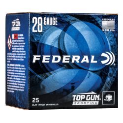 FED TOP GUN 28GA 2.75″ #8 25/250