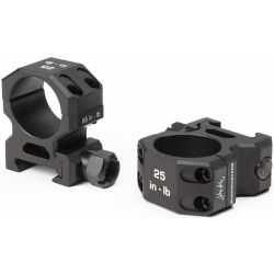 SIG BUCKMASTERS RING SET 1IN MED ALUMINUM BLK