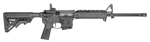 Smith & Wesson  Volunteer XV *CO Compliant 5.56x45mm NATO 16″ 10+1 Matte Black Rec BCM M-LOK Handguard  Black Adjustable B5 Bravo Stock B5 Type 23 Grip Right Hand
