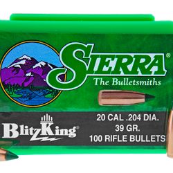 SIERRA BLITZKING .204 39GR 100CT