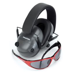 CHAMPION ELECTRONIC EAR MUFFS GRY