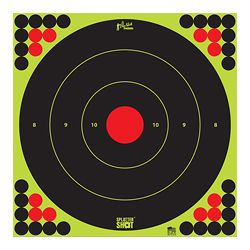 PRO-SHOT TARGET 17″ GRN BULLSEYE 5PK